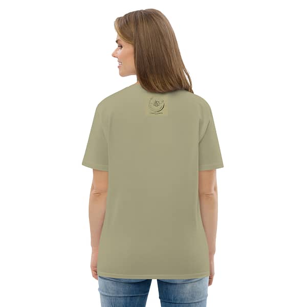 unisex organic cotton t shirt sage back 63e7c3acc3319