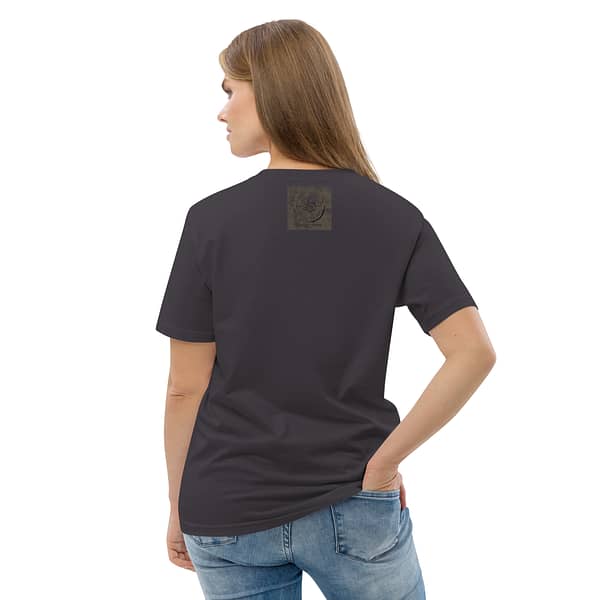 unisex organic cotton t shirt anthracite back 2 63e7c3acb716d